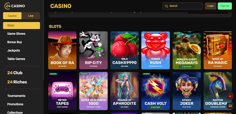 24Casino Slots