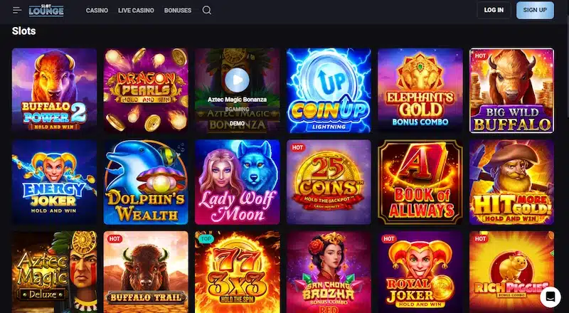 SlotLounge Casino Slots